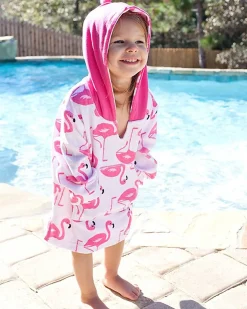 Accappatoio Baby Cover Up UPF 50+, Franny il Fenicottero