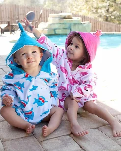 Accappatoio Baby Cover Up UPF 50+, Franny il Fenicottero