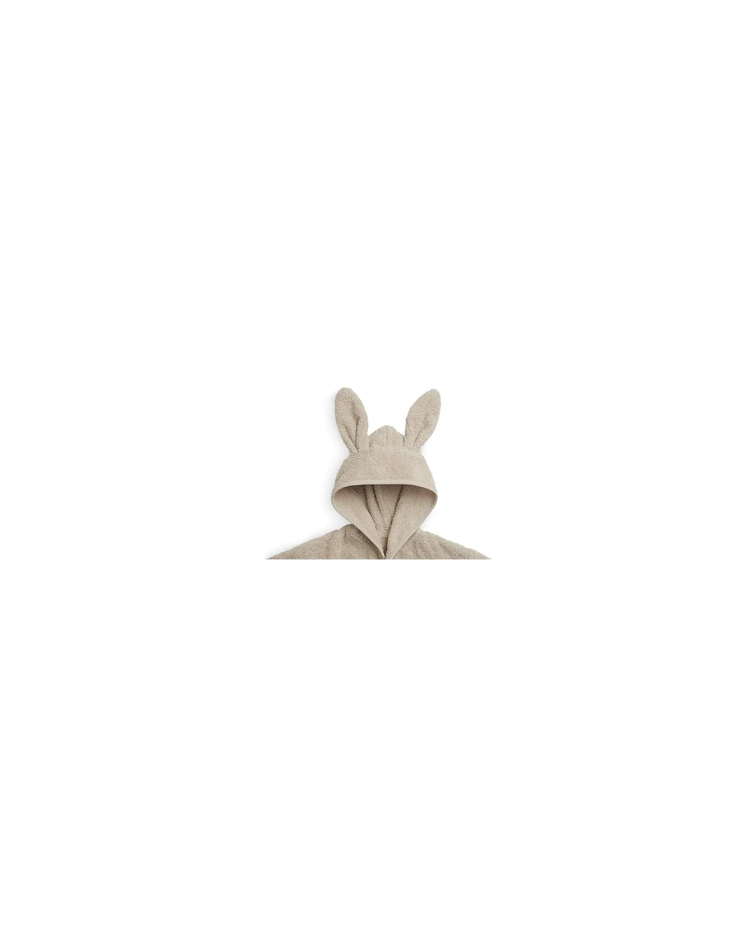 Accappatoio in Spugna - Con Cappuccio - Beige