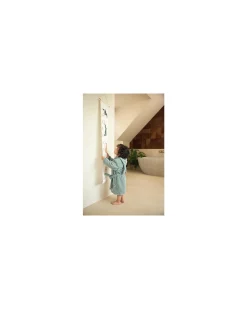 Accappatoio in Spugna con Orecchie - Sea Green - 3-4 anni