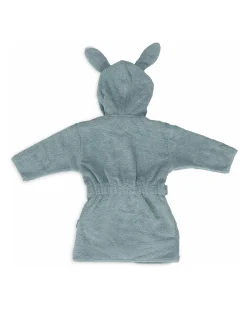 Accappatoio in Spugna con Orecchie - Sea Green - 3-4 anni
