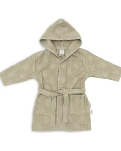 Accappatoio in Spugna - Miffy Jacquard - Verde Oliva