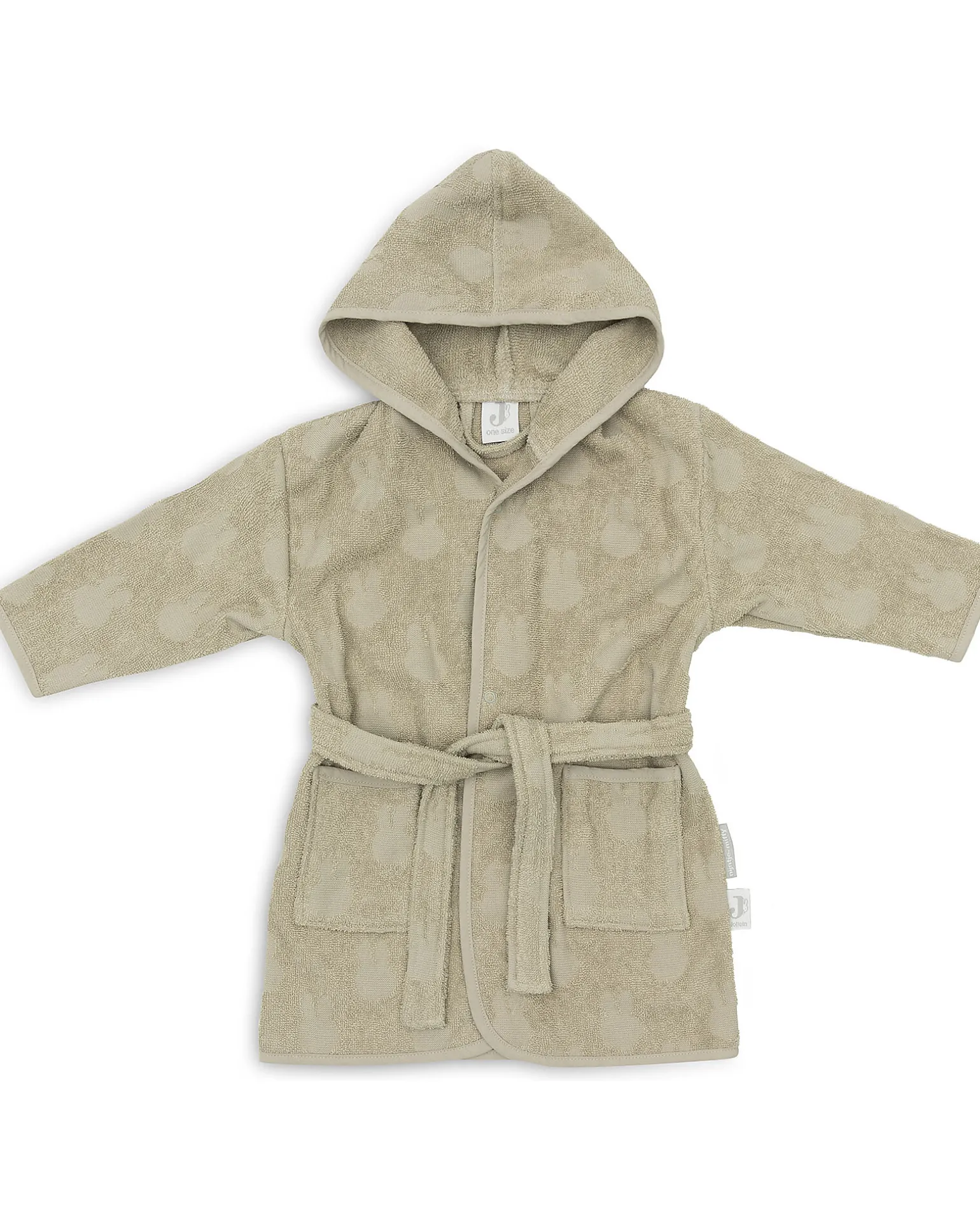 Accappatoio in Spugna - Miffy Jacquard - Verde Oliva
