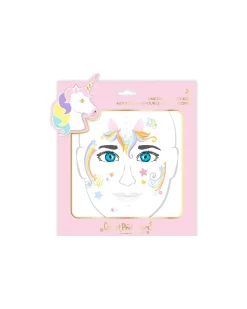 Adesivi per il Viso - Unicorno - Pastello