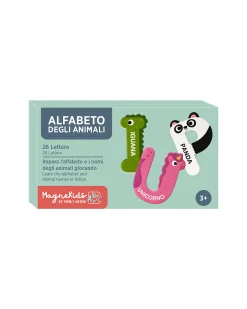 Alfabeto degli Animali Magnetico MagneKids™ - 26 lettere/36 pezzi - Impara l'Alfabeto Giocando
