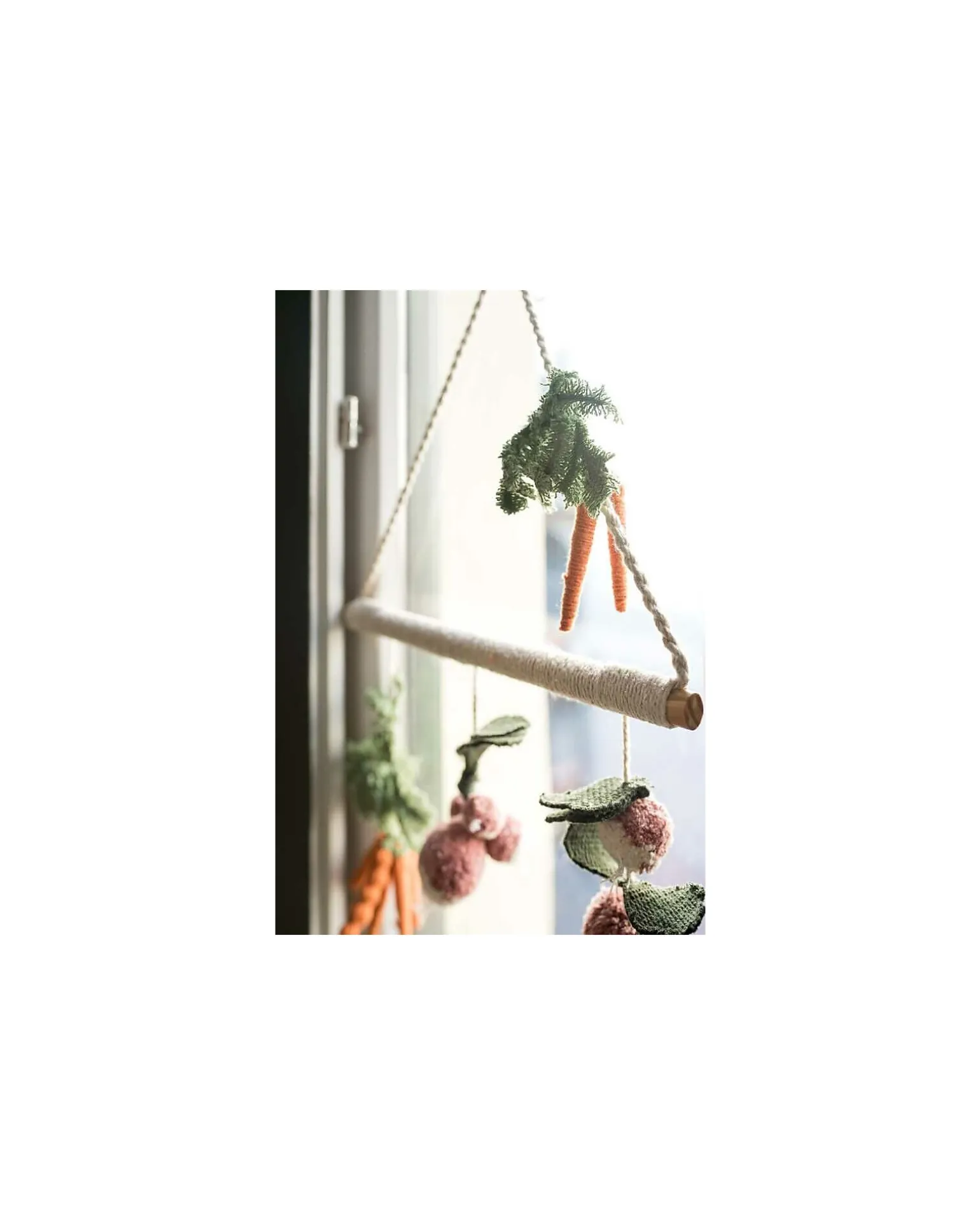 Appendiabiti da Parete - Verdure - Oli&Carol - Cotone - (30x44 cm)