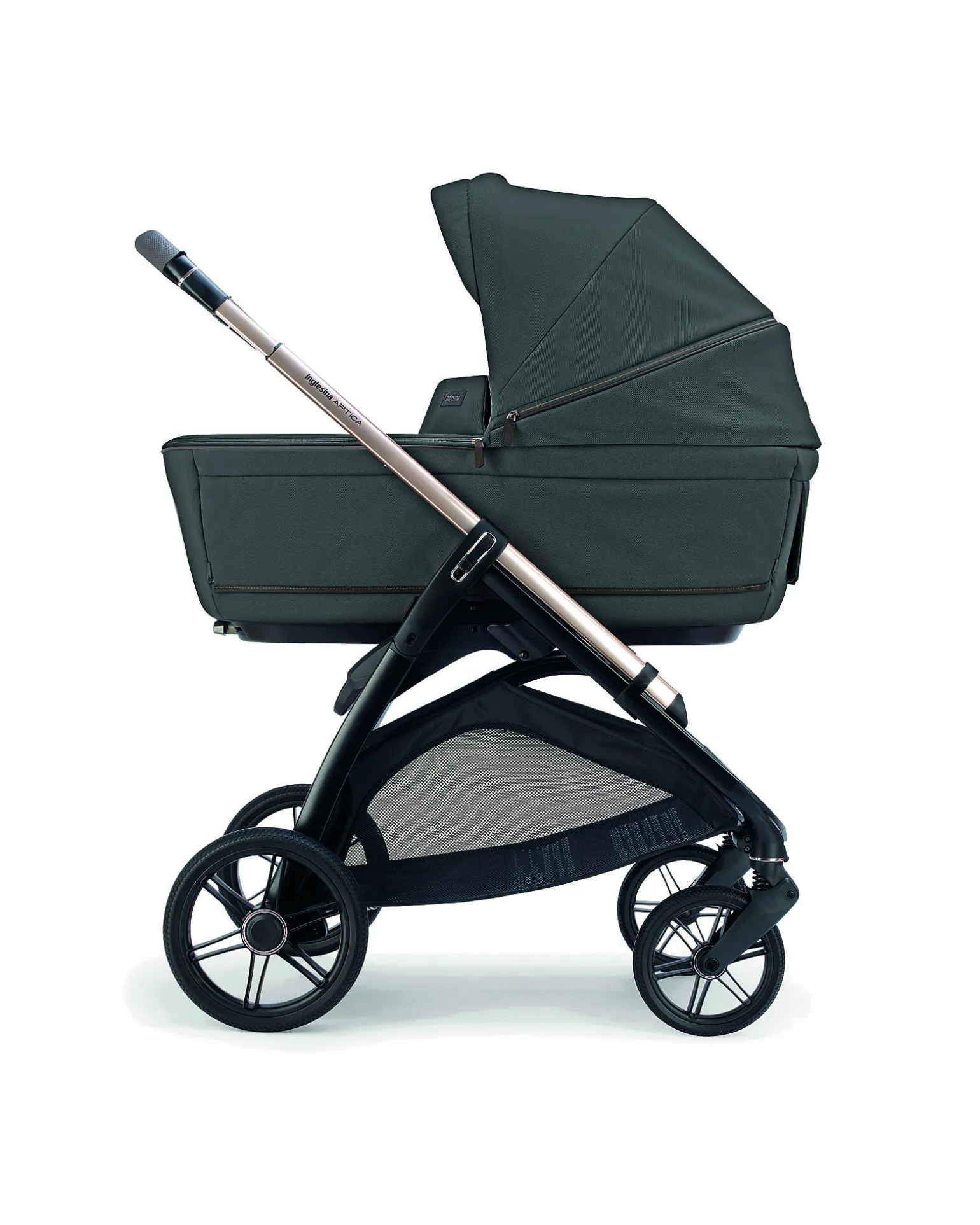 Aptica System Duo - Marble Grey - Seduta All Season + Culla Open Up