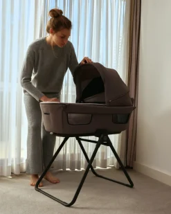 Aptica System Duo - Marble Grey - Seduta All Season + Culla Open Up