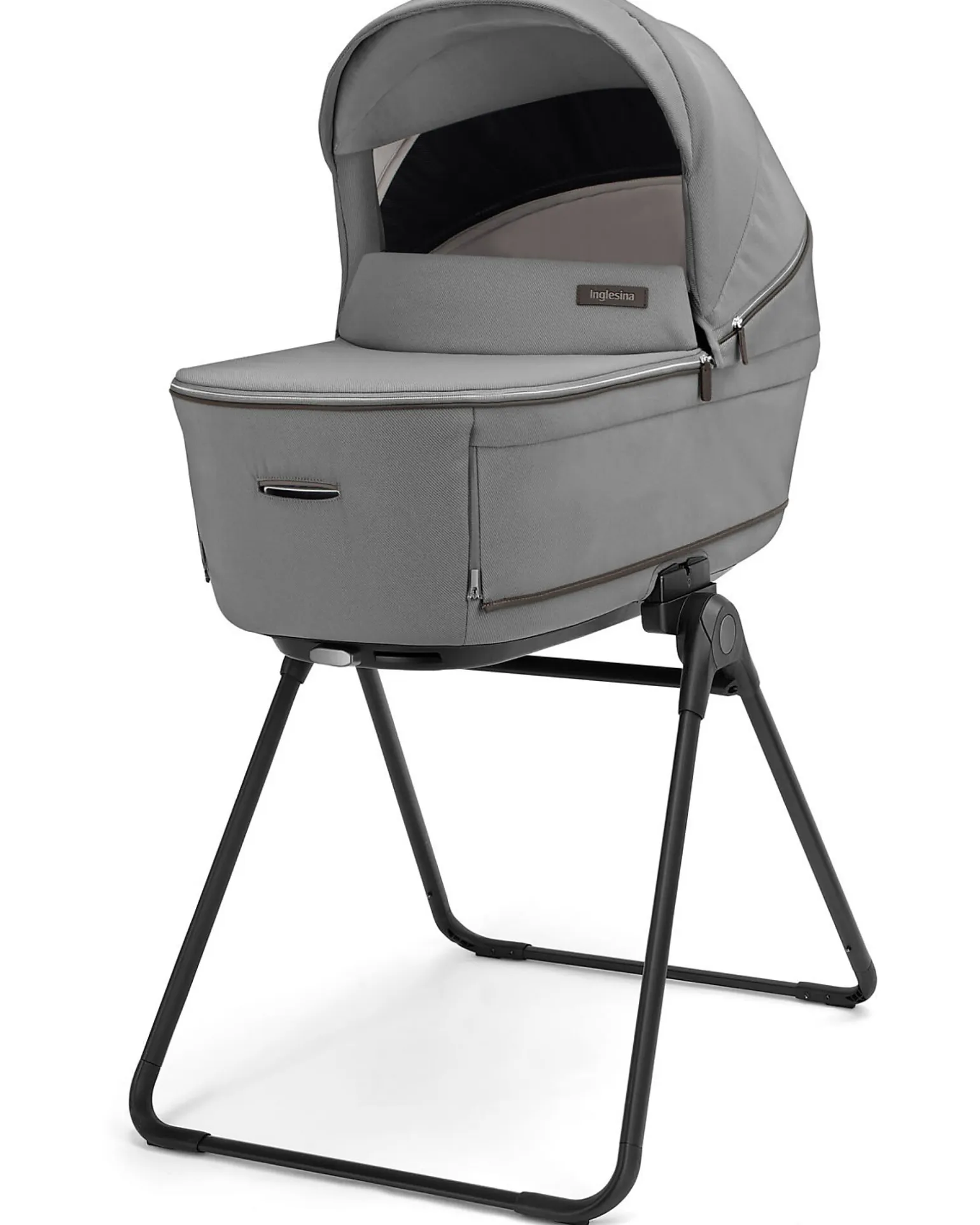 Aptica System Quattro - Crystal Grey- Seduta All Season + Culla Open Up + Standup + Seggiolino Auto Darwin