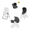 Aptica System Quattro - Marble Grey - Seduta All Season + Culla Open Up + Standup + Seggiolino Auto Darwin