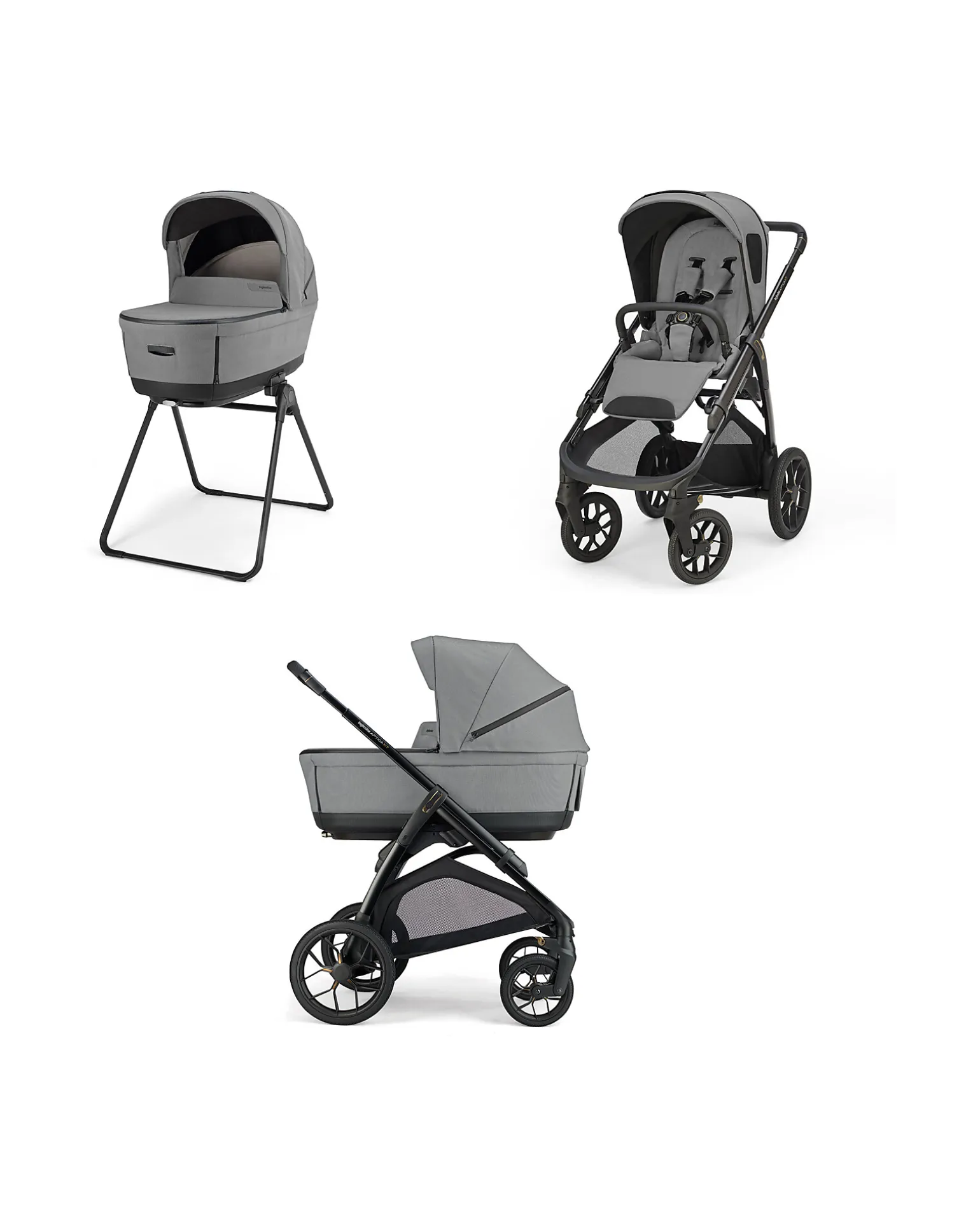 Aptica XT System Duo Canyon Grey + Telaio Nero