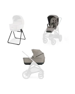 Aptica XT System Duo - Tundra Beige - Seduta All Season + Culla Open Up