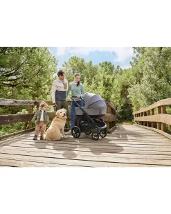 Aptica XT System Quattro - Canyon Grey - Seduta All Season + Culla Open Up + Standup + Seggiolino Auto Darwin Recline