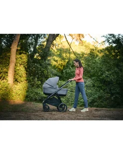 Aptica XT System Quattro - Canyon Grey - Seduta All Season + Culla Open Up + Standup + Seggiolino Auto Darwin Recline