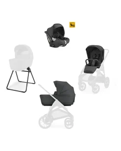 Aptica XT System Quattro - Magnet Grey - Seduta All Season + Culla Open Up + Standup + Seggiolino Auto Darwin