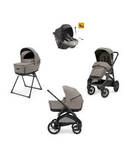 Aptica XT System Quattro - Tundra Beige - Seduta All Season + Culla Open Up + Standup + Seggiolino Auto Darwin Recline
