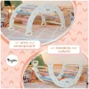 Arco Montessori Rainbow - Cotton Candy + Cuscino - Sviluppa Equilibrio e Agilità