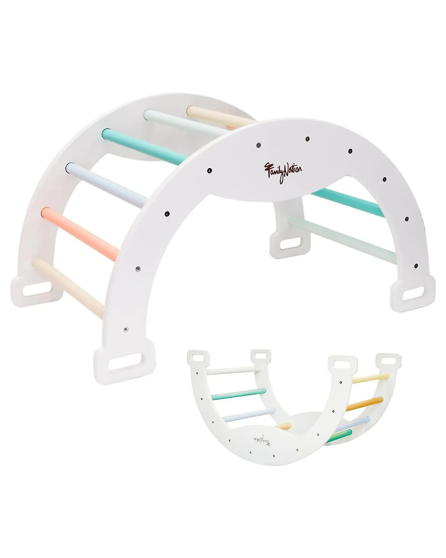 Arco Montessori Rainbow - Sunny Beach + Cuscino - Sviluppa Equilibrio e Agilità