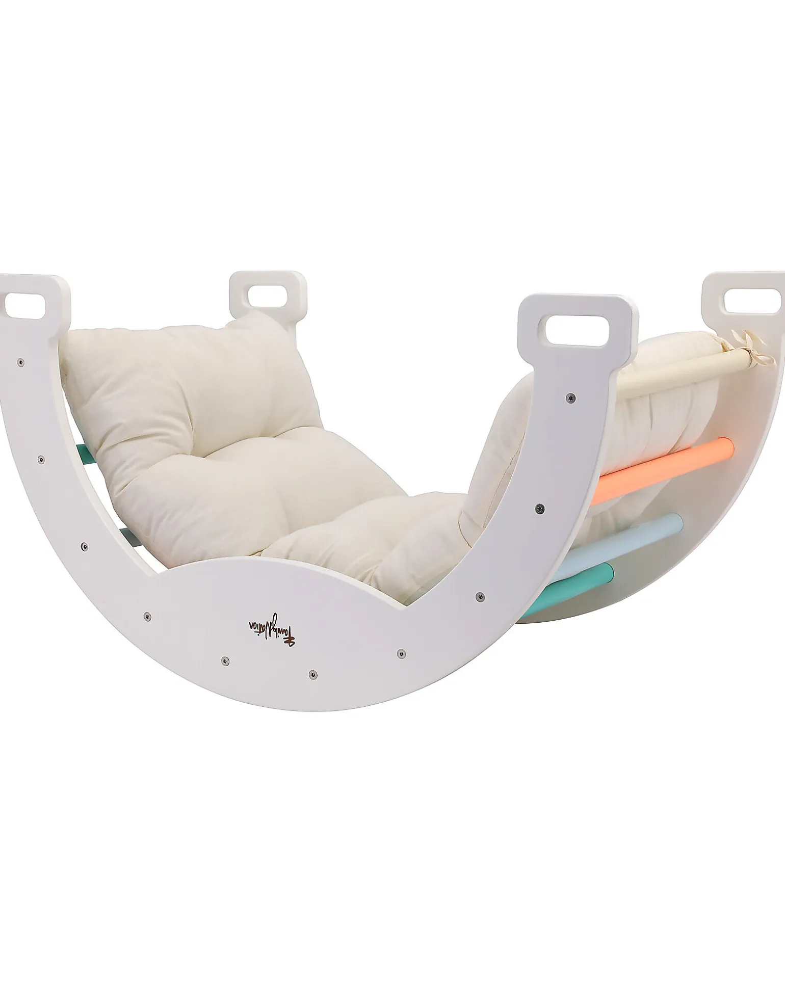 Arco Montessori Rainbow - Sunny Beach + Cuscino - Sviluppa Equilibrio e Agilità