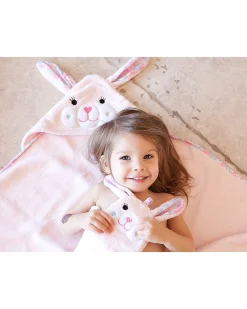 Asciugamano Baby con Cappuccio, Beatrice la Coniglietta - 100% cotone