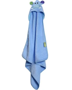 Asciugamano Baby con Cappuccio, Henry l'Ippopotamo - 100% cotone