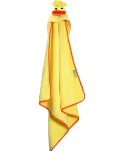 Asciugamano Baby con Cappuccio, Puddles l'Anatroccolo - 100% cotone