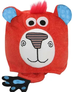 Asciugamano Bimbi con Cappuccio - Orsetto - 100% cotone