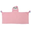 Asciugamano Bimbi con Cappuccio - Bradipo - 100% cotone