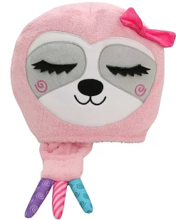 Asciugamano Bimbi con Cappuccio - Bradipo - 100% cotone