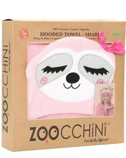 Asciugamano Bimbi con Cappuccio - Bradipo - 100% cotone