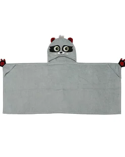 Asciugamano Bimbi con Cappuccio - Procione - 100% cotone