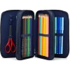 Astuccio Maxi Completo - 3 Zip e Tasca per Monete - AtmosBear