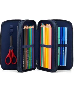 Astuccio Maxi Completo - 3 Zip e Tasca per Monete - AtmosBear