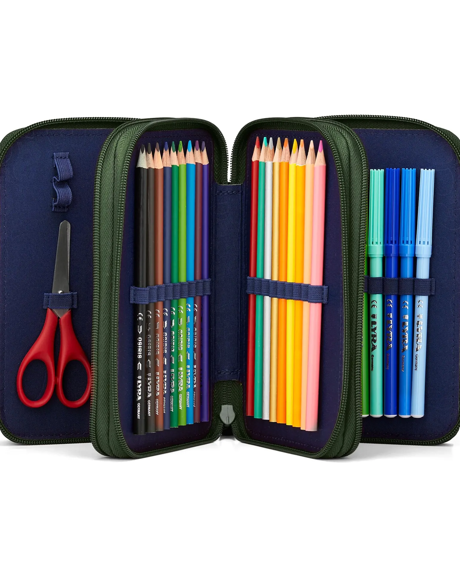 Astuccio Maxi Completo - 3 Zip e Tasca per Monete - ExBeardition