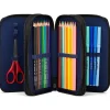 Astuccio Maxi Completo - 3 Zip e Tasca per Monete - Orsetto Inarrestabile