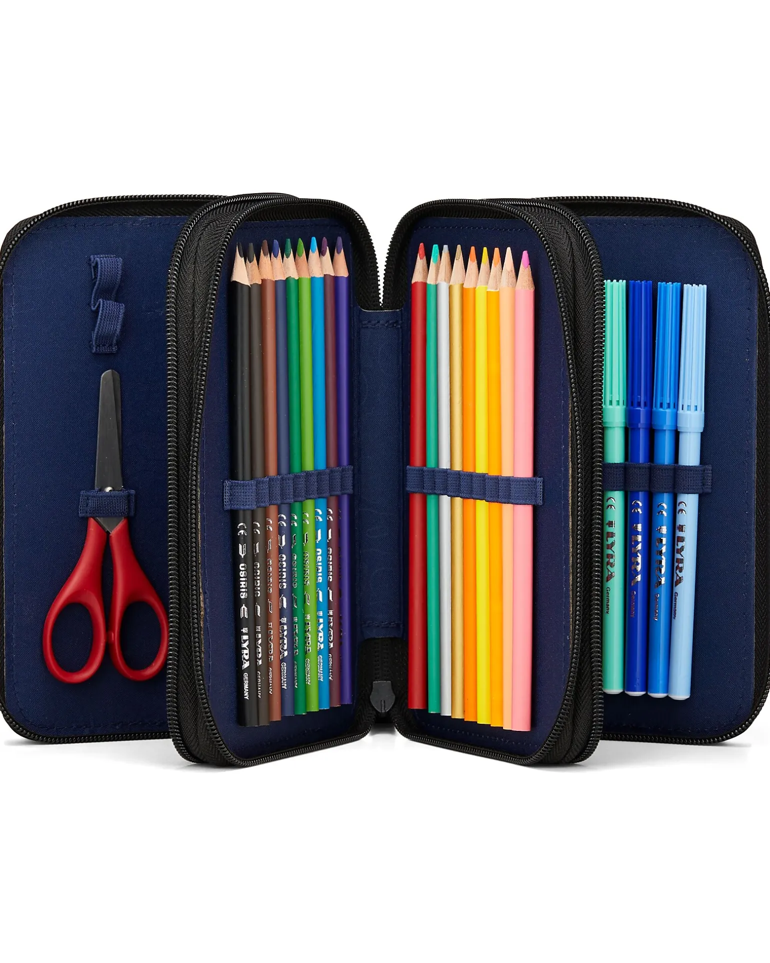 Astuccio Maxi Completo - 3 Zip e Tasca per Monete - Orsetto Inarrestabile