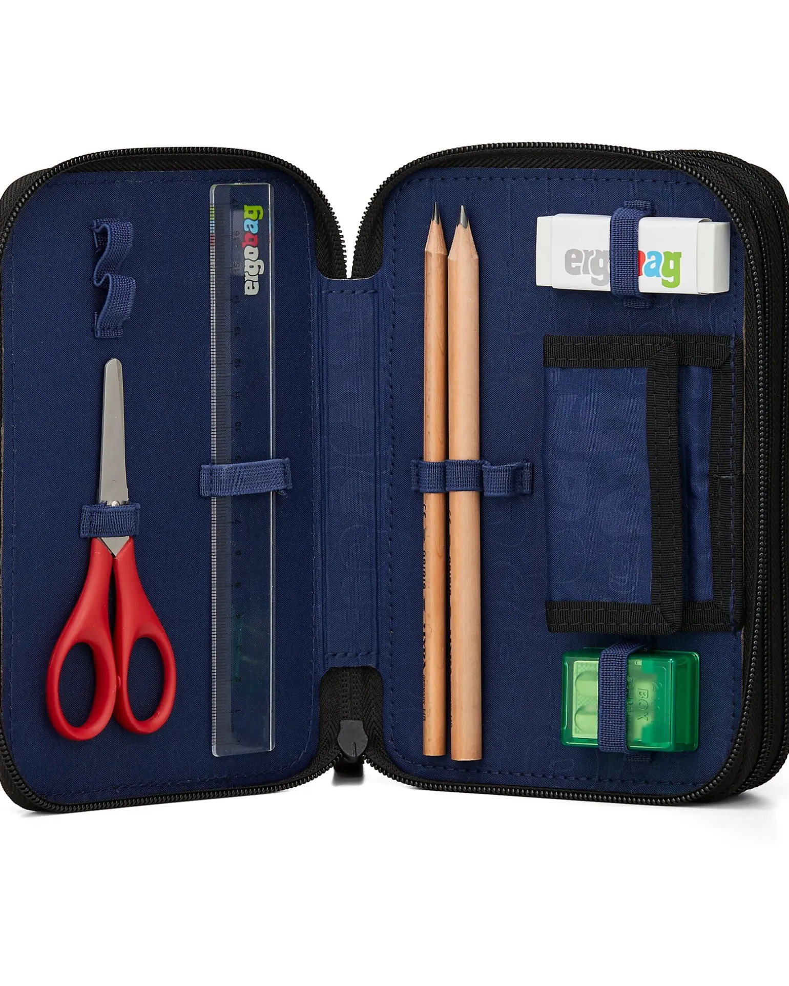 Astuccio Maxi Completo - 3 Zip e Tasca per Monete - Orsetto Inarrestabile