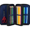 Astuccio Maxi Completo - 3 Zip e Tasca per Monete - Super ReflectBear