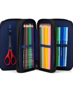 Astuccio Maxi Completo - 3 Zip e Tasca per Monete - Super ReflectBear