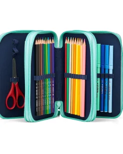 Astuccio Maxi Completo - 3 Zip e Tasca per Monete - Magic BubbleBear