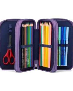 Astuccio Maxi Completo - 3 Zip e Tasca per Monete - PonyBearadise