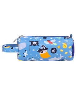 Astuccio per la Scuola con Chiusura a Zip - Pirati - 20x8x7 cm