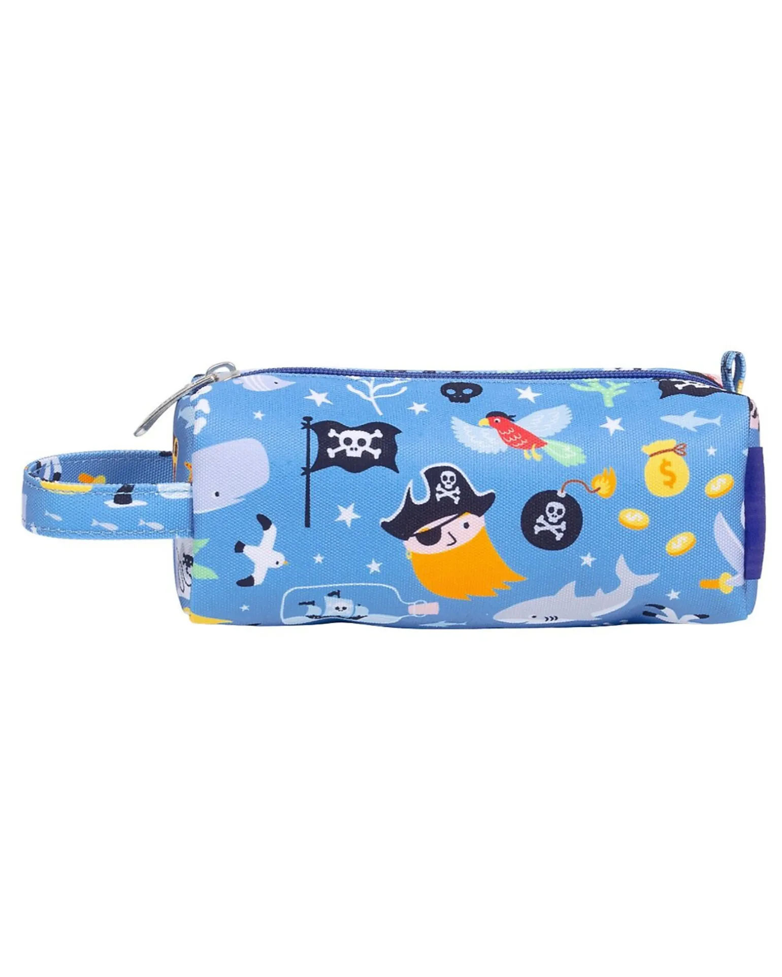 Astuccio per la Scuola con Chiusura a Zip - Pirati - 20x8x7 cm