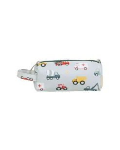 Astuccio per la Scuola con Chiusura a Zip - Veicoli - 20x8x7 cm
