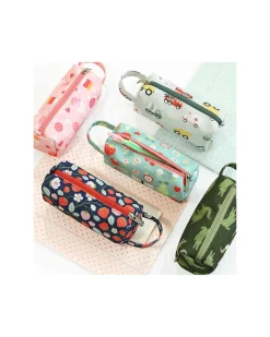 Astuccio per la Scuola con Chiusura a Zip - Veicoli - 20x8x7 cm