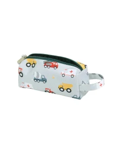 Astuccio per la Scuola con Chiusura a Zip - Veicoli - 20x8x7 cm