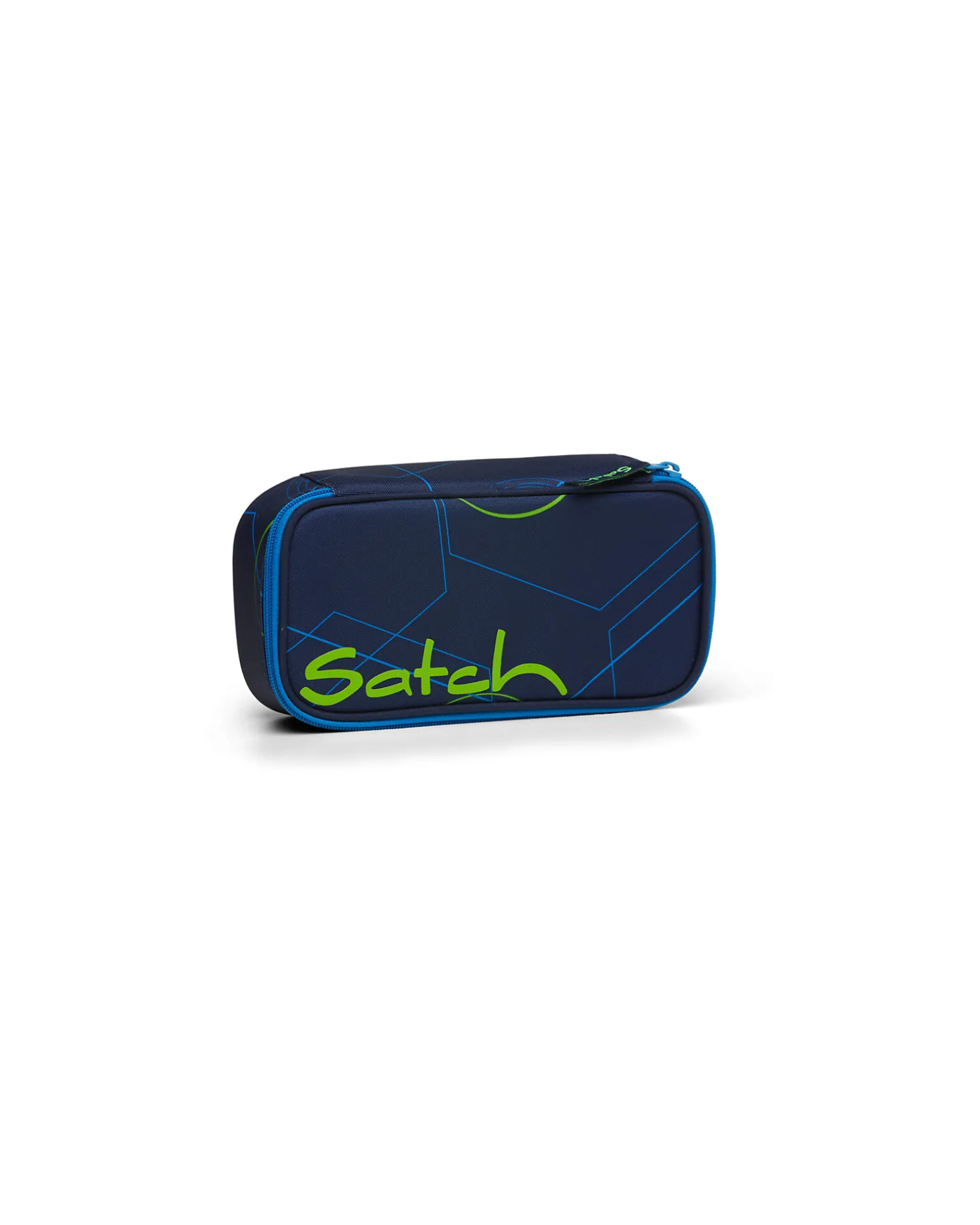 Astuccio Rigido - Blue Tech - Blu/Verde - Inclusa Squadra