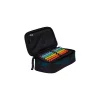 Astuccio Rigido - Night Vision - Nero/Viola - Inclusa Squadra