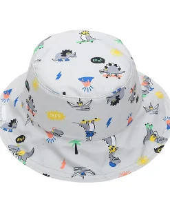 Baby Cappello Estivo Reversibile Anti-UV SPF 50+ Dinosauri