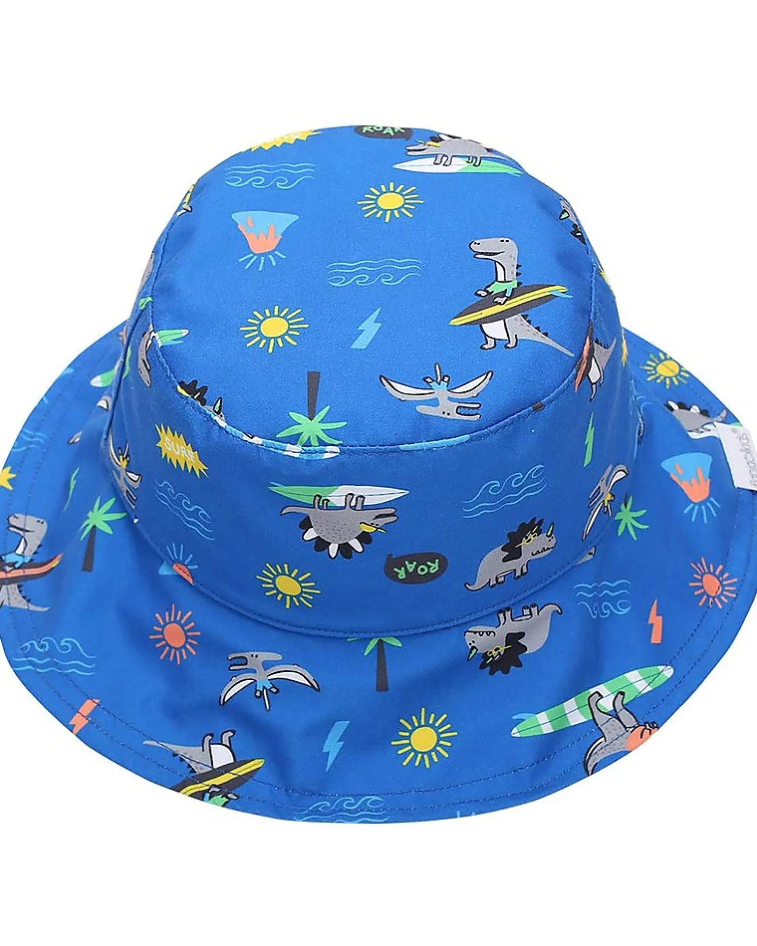 Baby Cappello Estivo Reversibile Anti-UV SPF 50+ Dinosauri